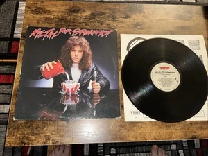 METAL FOR BREAKFAST:CompilationLP 1984 ACCEPT MERCYFUL FATE OZZY_Priest_Saxon - Picture 1 of 12