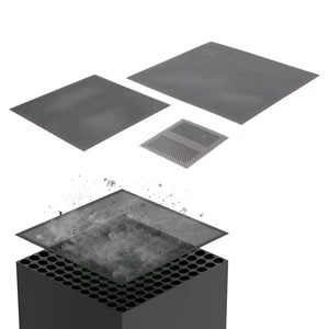 Zestaw filtrów przeciwpyłowych PVC Odporna dokładność cięcia Łatwa instalacja Wentylator pyłoszczelny ESE - Zdjęcie 1 z 22