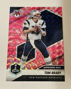Panini Mosaic Pink Camo Prizm Tom Brady Patriots 2021 #283 - Imagen 1 de 2