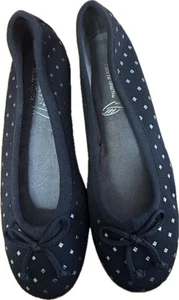 Aerosoles Teashop Black Studs Flats Slip-On Women's Shoes Size 7 M...new in box - Picture 1 of 9