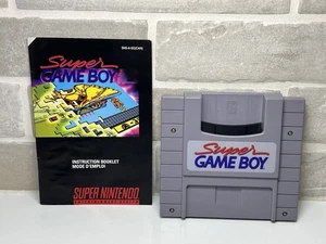 Super GameBoy - Super Nintendo, 1994 -SNES - Like NEW - W/ Manual - Picture 1 of 7