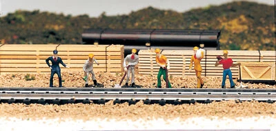 Bachmann 42341 HO Scale Train Work Crew - Image 1 of 4