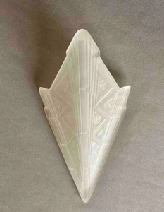 Vintage Sapsarilla Frosted Glass Slip Shade - Picture 1 of 5