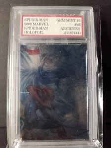 2009 Marvel Spiderman #46 Holo Gem Sports 10 GEM MINT - Bild 1 von 2