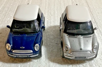 MINI COOPER ~Colección City Cruiser~Nuevos Juguetes Ray~2000~PULL-BACK~Lote de 2~ Sueltos Foto 1 de 4