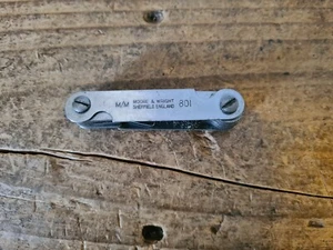 Vintage Moore & Wright Metric Screw Pitch Gauge 0.25-3.0, No 801, England - Picture 1 of 3