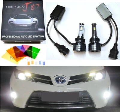 LED Kit F15 140W H11 6000K White Two Bulbs Head Light Low Beam Replacement Stock - Image 1 of 4