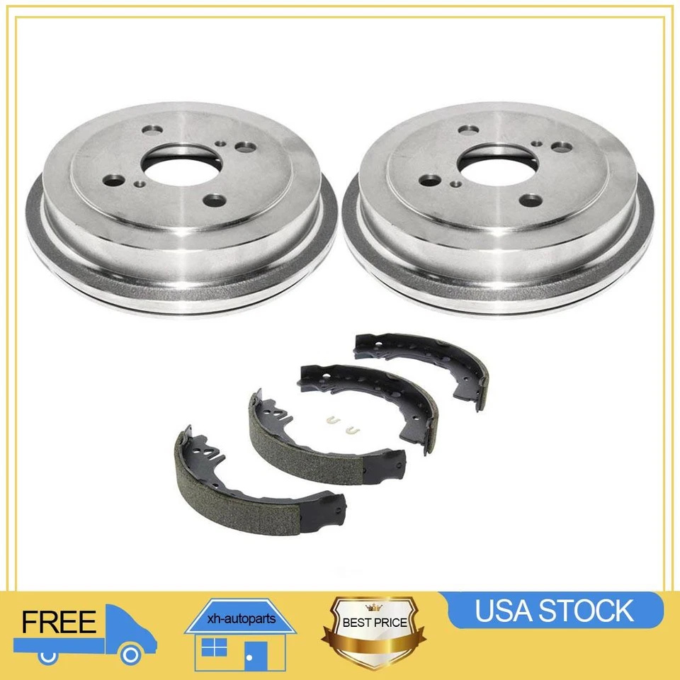 Kit trasero tambores de freno y zapatas de freno XH para Toyota Echo 2000-2001 Foto 1 de 4