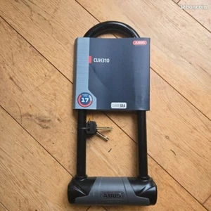 Motorrad Diebstahlsicherung ABUS SRA CUH310 320 Schutz 17 + 3 Schlüssel - Bild 1 von 3