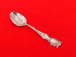 Vintage Sterling Silver Fort Snelling Minnesota Souvenir Spoon FJ-16 - Picture 1 of 6