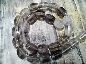 Natural Smokey Quartz, Faceted, Rice, 14-15x10-12x10-12mm, Approx 27pce - Bild 1 von 4