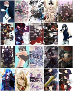 20pcs/set D.Gray-Man Anime manga Card Paster IC Card Stickers A016 - Picture 1 of 2