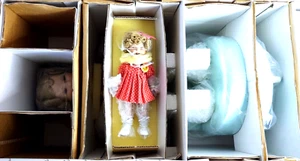 Shirley Temple Polka Dot Pals Two of a Kind Danbury Mint NIB - Picture 1 of 4