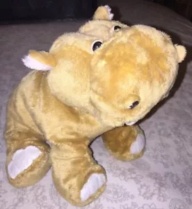 Ganz Webkinz Mud Hippo Soft Plush Stuffed Animal Doll 9" - Picture 1 of 7