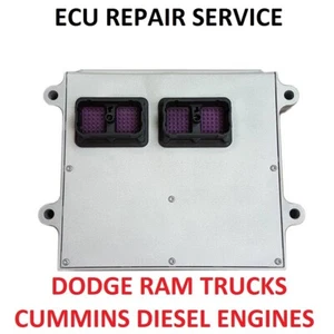DODGE RAM TRUCK 6.7L CUMMINS DIESEL 2007-2010 ECM ECU PCM Repair Service - Bild 1 von 1