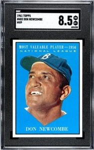 1961 TOPPS BASEBALL DON NEWCOMBE CARD #483 SGC 8.5 NM-MT+ - Picture 1 of 2
