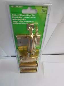 Hillman Screen Storm Door Set. Messingoptik. Für Holzbildschirm oder Sturmtüren NM3 - Bild 1 von 1