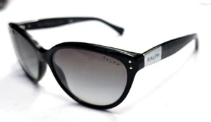 Ralph Lauren RA5168 501/11 Black Oval Sunglasses 58-16 135 - Picture 1 of 7