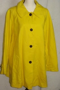 RALPH LAUREN  Yellow Lightweight  Rain Jacket RAINCOAT Size 2X - Picture 1 of 3