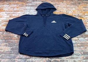 Adidas Hoodie Erwachsene S Blau Pullover Sweatshirt Sport Freizeit Outdoor Herren - Bild 1 von 11