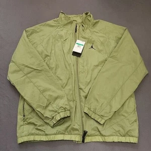 Chaqueta cortavientos Nike Air Jordan Sport Jam verde DX9367-340 para hombre talla XL - Imagen 1 de 9