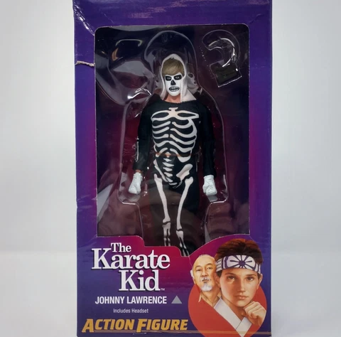 NECA Reel Toys The Karate Kid Johnny Lawrence 8" inch Clothed Action Figure New Cover