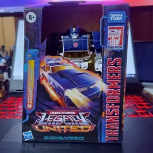 TRANSFORMERS LEGACY UNITED: RESCUE BOTS UNIVERSE BOT CHASE DELUXE CLASS - Foto 1 di 1