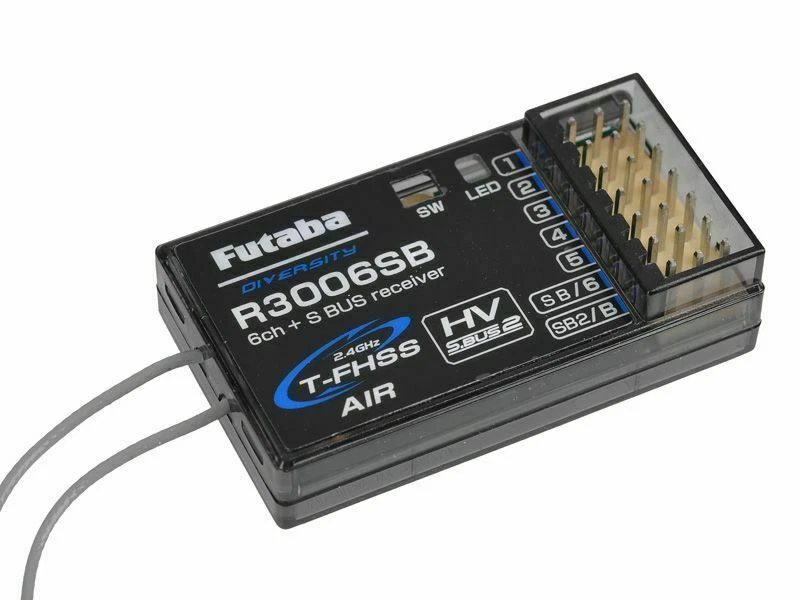 Futaba R3006SB 6 Channel Full Range 2.4GHz T-FHSS S-Bus Receiver (HV) - Image 1 of 1