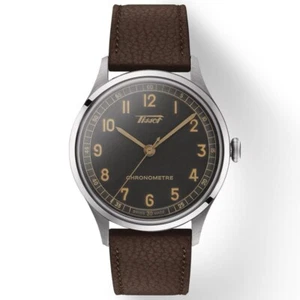 Tissot Heritage 1938 39mm Auto COSC Anthracite Dial Herrenuhr T1424641606200 - Bild 1 von 2