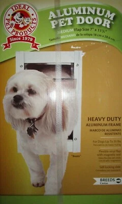 Алюминиевая дверца для питомца - средняя от Ideal Pet Products для собак до 35 фунтов  Новый в коробке - Изображение 1 из 2