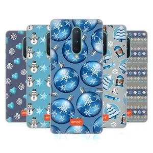 OFFICIAL emoji® WINTER PATTERNS SOFT GEL CASE FOR GOOGLE ONEPLUS PHONE - Picture 1 of 11