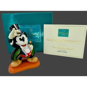 WDCC Disney Mickey Mouse Magician On with the Show Figurine 1997 NIB & COA - Picture 1 of 8