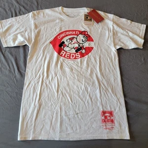 Cincinnati Reds T-Shirt, Size M, Mitchell & Ness, Cooperstown Collection, N.W.T - Picture 1 of 9