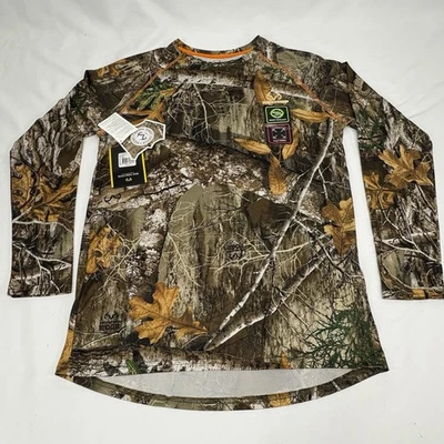Real Tree Performance No Fly Zone Insect Repellent Technology Long Sleeve Mens M - Image 1 of 4