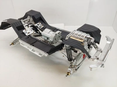 *CARGADO DE ALUMINIO* CHASIS DESLIZANTE AXIAL SCX6 1/6 JEEP JLU WRANGLER RODILLO SOBRE ORUGAS Foto 1 de 4