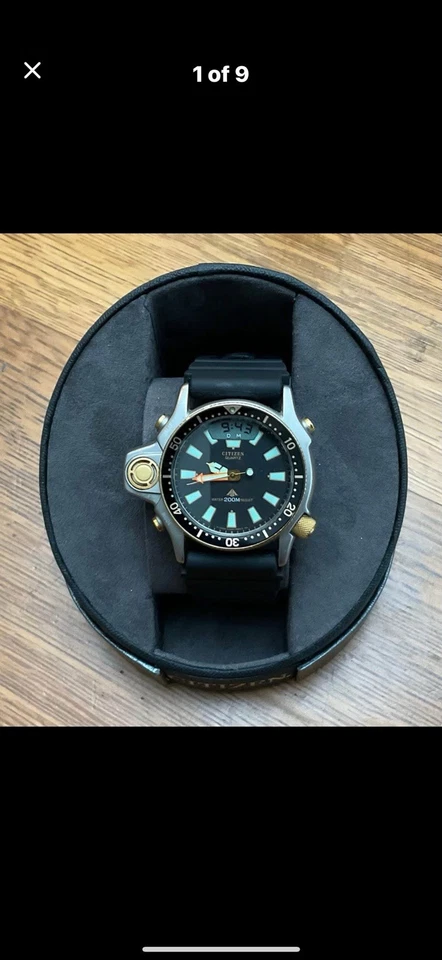 Reloj Citizen Promaster Aqualand Hombre C023-088069 Cuarzo Analógico Digital 38mm 7" Foto 1 de 4