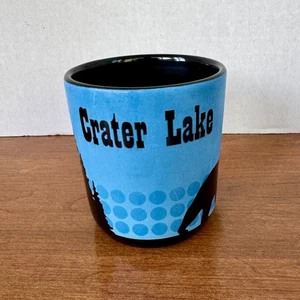 Crater Lake Oregon Coffee Cup - Vintage - Rare - Picture 1 of 5