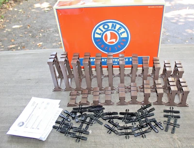 Lionel 12754 O & O27 Gauge Graduated Trestle Set Box Complete -2 pcs #4 - Image 1 of 4