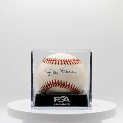 Don Larson - Signed Baseball Autographed OML Baseball PSA/DNA - Image 1 of 2