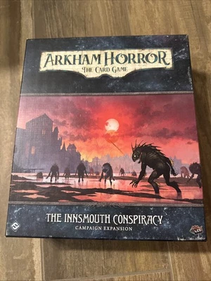 NUEVO, SELLADO, AGOTADO Arkham Horror LCG: The Innsmouth Conspiracy Campaign Foto 1 de 4