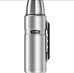 Thermos Stainless King Flask, Stainless Steel, Grey 1.2L - Picture 1 of 3