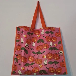 Halloween Cerezas Calabazas Fantasmas Arañas Caramelo Serpientes Bolsa de Regalo T.J. TJMaxx Nuevo - Imagen 1 de 3