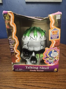 Halloween 1998 Toy State Talking Skull Candy Server ¡¡FUNCIONA!!! - Imagen 1 de 11