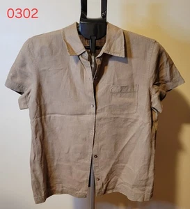 Kate Hill Casual Short Sleeve Shirt, size L (0302) - Picture 1 of 3