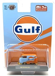 M2 MACHINES CHASE 1960 VW DELIVERY VAN CUSTOM GULF HOBBY EXCLUSIVE 1/500 - Picture 1 of 2