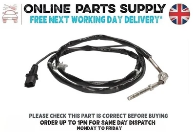 Nuovo sensore temperatura gas di scarico per VAUXHALL SIGNUM 1.9 CDTI 16V 2004-2008 - Immagine 1 di 4