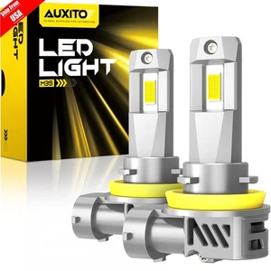 AUXITO Combo 9005 9006 H11 LED Headlight Bulbs High Low Beam 6500K Super Bright - Picture 1 of 18
