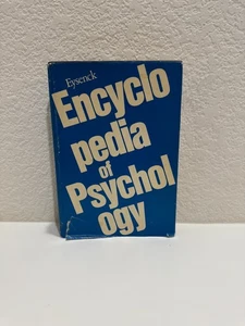 Encyclopedia of Psychology Vol. 2 (G–Phar) – H. J. Eysenck 1972 Herder & Herder - Foto 1 di 18