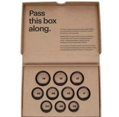 Ultrahuman Ring AIR Sizing Kit - Size Before You Buy - Unique Sizing - Image 1 of 2