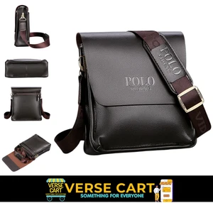Polo Men Business Cross body Bag Premium Quality - Picture 1 of 19